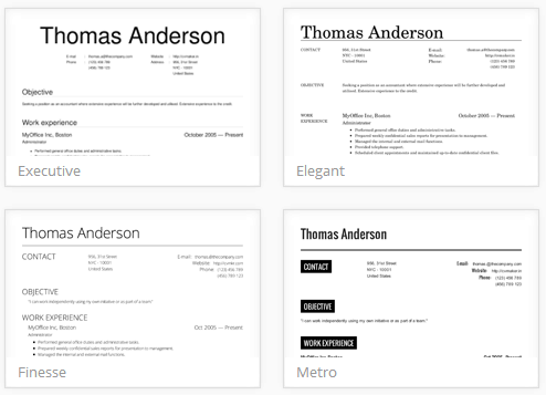 Cvmkr : create professional resumes online for free   cv 