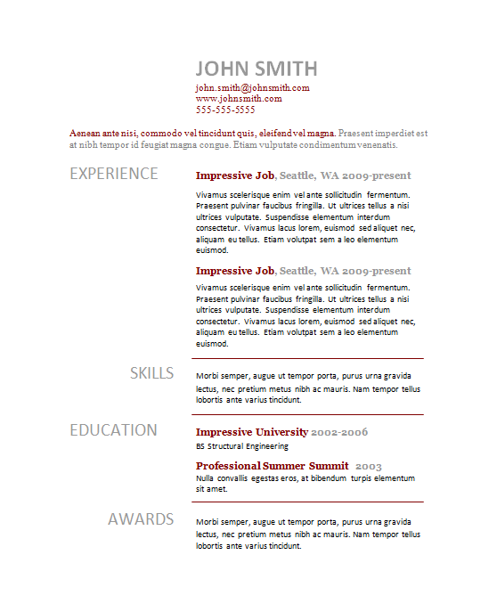 simple-page-curriculum-vitae-template-two
